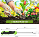 Hand Weeder Tool Garden Weeding Tool Gardening Weeder Tool with Ergonomic Handle, Stainless Steel Garden Lawn Farmland Transplant Gardening Plant Tool（2 Pronged Fork, 2 Pieces） by GreenHaven Gardens