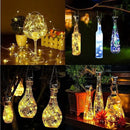 ZNYCYE Solar Wine Bottle Lights Outdoor, Cork Lights for Wine Bottles Waterproof, Perfet for Wedding Party Garden Patio Pathway Decor, Suitable for Most Wine Bottle Mouths-Warm White (8 Pack) by CozyNest Decor