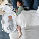 Lisara Baby Bassinet Mattress, 30 x 18 Dual Sided Gel Memory Foam Bassinet Mattress with Waterproof, Removable, Ice Silk Cover, Fit for Halo Bassinest, Swivel/Flex/Glide/Premiere/Luxe Series Sleeper by TinyTreasures Baby Boutique