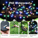 Solar Garden Lights Waterproof, Solar Outdoor Lights Decorative 8Pack, 160Led Solar Powered Flowers Garden Decor, Outdoor Fairy Light for Yard,Pathway,Lawn,Outside Decorations by CozyNest Decor