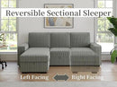 91-inch Reversible Sectional Sleeper by CozyNest Decor