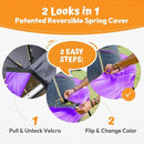 JUMPZYLLA Trampoline Outdoor 8FT 10FT 12FT 14FT 15FT 16FT with Enclosure and Ladder, ASTM Approved Recreational Trampoline for Kids and Adults, Anti-Rust Coated Frame by TinyTreasures Baby Boutique