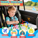 Magnetic Travel Toys for Toddlers Kids 30PCS, Airplane Car Travel Activities Essential, Fidget Toys Road Trip ‌Sensory Toy, Fidgets for Classroom Toys for 3 4 5 6 7 8 Year Old, Gift for Boys and Girls by TinyTreasures Baby Boutique