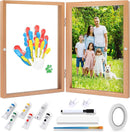 Omrhvi Family Handprint Kit, DIY Craft Keepsake, Hand Print Photo Frame, Family Gifts for New Mom, New Baby, New Parents, Grandparents, Mother's Day, Father's Day, Adoption Day, Anniversary by TinyTreasures Baby Boutique