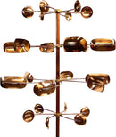 Stanwood Wind Sculpture Kinetic Copper Wind Sculpture - Quaking Aspen by CozyNest Decor