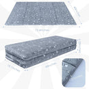 MeMoreCool Kids Floor Futon Mattress Large 6x4 FT, Thicken Foam Tatami Sleeping Pad for Playroom, Foldable Crawling Mat for Children’s Play Area by TinyTreasures Baby Boutique