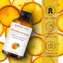 Majestic Pure Brazilian Orange Essential Oil with Glass Dropper - Huge 4 Fl Oz - 100% Pure and Natural Br Orange Oil - Premium Grade Essential Oils for Diffuser, Aromatherapy, Soap and Candle Making by CozyNest Decor