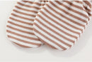 5 Pack Unisex New Born Boy Girls No Scratch Mittens Cotton Soft Baby Gloves Accessory 0-3 Months Infant Essentials by TinyTreasures Baby Boutique