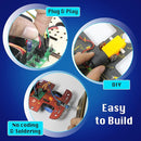 Butterfly EduFields 10-in-1 STEM Robotics Kit for Kids Ages 8-14 | Electronics & Engineering Science Kit with Circuit Board Projects | Educational Robot Building Kit by TinyTreasures Baby Boutique