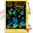 Bravokids LCD Writing Tablet for 3-8 Year Old Girls and Boys - 10 Inch Electronic Doodle Board Drawing Pad, Educational Birthday Gift for Kids and Toddlers (Yellow) by TinyTreasures Baby Boutique