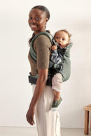 BabyBjörn Baby Carrier Harmony, Dark Green, 3D Mesh | 3-in-1 Ergonomic Baby Carrier; Newborn, Facing-in, Outward-Facing, and Back Carrying Positions Supported (7-40 lbs), Newborn to Toddler by TinyTreasures Baby Boutique