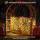 Led Christmas Net Lights Outdoor Christmas Decorations 120Led 6Ftx4Ft Connectable Waterptoof Mesh Net Lights for Trees Bushes Wedding Garden Outdoor Christmas Decorations WarmWhite by GreenHaven Gardens