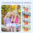 Digital Camera for Teens, FHD 4K 44MP Digital Camera Purple with 64GB SD Card 16X Digital Zoom, Cameras for Photography Compact Point and Shoot Camera for Teen Boys Girls Kids Camera Digital Purple by TinyTreasures Baby Boutique