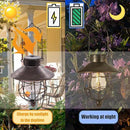 YAKii 6 Pack Solar Lantern Hanging Waterproof Outdoor Metal Solar Lamp with Warm White Light Decorate for Yard Garden Pathway Patio Porch (Antique Copper) by CozyNest Decor