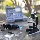 Educational Insights GeoSafari MicroPro 95-Piece Microscope Set, Prepared Slides, Instruction and Activity Guide, Ages 8 and up by TinyTreasures Baby Boutique