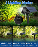 Fabrito Solar Spot Lights Outdoor 136 LEDs, Large Area Lighting Solar Lights Outdoor, 4 Pack IP65 Waterproof Landscape Spotlights Auto On/Off for Yard, Garden, Pathway, Plants,Tree (Cool White) by GreenHaven Gardens