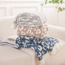 NEXHOME PRO Leopard Soft Blanket Twin Size, Fuzzy Throw Blanket for Couch Bed Sofa Picnic, Knit Blankets for Women Gifts Grey 60 x 80 inches by TinyTreasures Baby Boutique