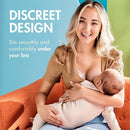 Boon Trove Silicone Manual Breast Pump Set - Hands Free Breast Milk Collector - Includes Polyester Travel Pouch - Breastfeeding Essentials - 2 Count by TinyTreasures Baby Boutique