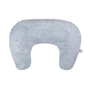 Boppy Nursing Pillow - Ergonomic Bottle & Breastfeeding Pillow with High, Firm, Large Area, Water-Repellent Cushion with Washable Cover; Baby Safety Alliance Verified - Blue Speckled Current by TinyTreasures Baby Boutique