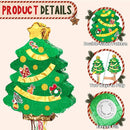 Wernsai Christmas Piata Large Pull String with Blindfold Bat - Cute Tree Design for Christmas Party Games - Green, 16.5' x 12.4' by TinyTreasures Baby Boutique