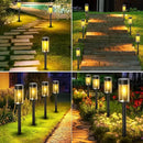 nipify LED Solar Pathway Lights Outdoor, 4 Packs Waterproof Solar Powered Walkway Light, Auto On/Off Solar Yard Lighting for Garden Lawn Path Outside Sidewalk(Warm White) by GreenHaven Gardens