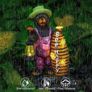 Solar Adorable Bear Garden Statue with Beehive and Lantern - “Bee Happy” Resin Outdoor Decoration for Yard, Patio, or Home Decor by CozyNest Decor