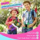 Girls Toys Age 3-7: LET'S GO! Compact Bird Watching Binoculars for Kids Ages 3 4 5 6 7 Year Old Girl Boy Gifts Idea Outside Travel Educational Toy for Kid Preschool Toddler Easter Stuffers by TinyTreasures Baby Boutique