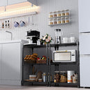 450 lbs Steel Storage Shelving 3-Tier Utility Shelving Unit Steel Organizer Wire Rack for Home,Kitchen,Office (11.8" D x 17.7" W x 26.3" H) by CozyNest Decor