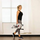 Sunny Health & Fitness Dual Function Under Desk Pedal Exerciser, Portable Indoor Cardio Mini Bike at Home, Arm/Leg Cycle for Seniors, Optional Magnetic, Motorized & Free SunnyFit App Bluetooth Connect by CozyNest Decor