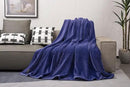 Mellowdy Extra Thick Hearty Plush Flannel Blanket (Violet Purple, 60x80) - 500GSM Twin Size Warm Blanket for Winter, Fall | Soft, Fluffy, Cuddly, Perfect for Bed, Oversized Throw for Couch, Sofa by CozyNest Decor