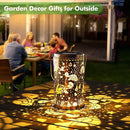 Fabuday Turtle Solar Lanterns Outdoor Waterproof - Metal Hanging Solar Powered Lights Led for Outside, Patio, Porch, Balcony, Yard and Deck Garden Decor, Gardening Decorations Gifts for Women Mom by GreenHaven Gardens