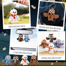 Crochet Kit for Beginners - 4 PCS Owl Crochet Kit with Step-by-Step Video Tutorials, Beginner Crochet Kits for Adults, Crochet Animal Kit for Kids, Crochet Magical Owls Set (White&Brown&Gray&Coffee) by TinyTreasures Baby Boutique