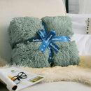 Bedsure GentleSoft Fluffy Sage Green King Size Blanket for Bed, Thick Soft Sherpa Faux Fur Fleece Bedding Fuzzy Plush Winter Warm Heavy Big Large King Blanket, Cozy Green Gifts for Men Women, 108x90 by CozyNest Decor