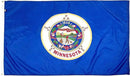 FlagSource Minnesota Nylon State Flag, Made in the USA, 3x5' by GreenHaven Gardens