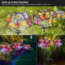 Aiscool Solar Powered Butterfly Garden Stake Lights (2 Pcs Butterfly Lights) by GreenHaven Gardens