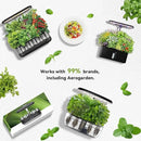inbloom Herb Seed Pod Kit for AeroGarden, MUFGA, Ahopegarden, iDOO Hydroponic Growing System Indoor Garden, 18-Pod, 350+ Seeds Included Basil, Mint, Cilantro, Parsley, Shiso, Chicory, Liquorice by GreenHaven Gardens