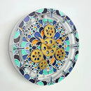 The Gears Clock Wall Clock Italy Collection with Moving Gears (Tramonti, 10 inch Round) by CozyNest Decor