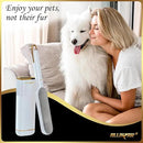 Lint Brush, Pet Hair Remover, Lint Remover for Clothes, Sofa, Carpets, Car Seats. Cat Hair Remover. Dog Hair Remover Laundry. Double-Sided. Reusable. Self-Cleaning Base. ALLISTAR (Snow Peak White) by CozyNest Decor