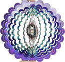VP Home Floral Burst Mandala Kinetic Wind Spinner for Yard and Garden Wind Spinner Outdoor Metal Large Hanging Mandala Decor 3D Garden Art Wind Sculpture Spinners by GreenHaven Gardens