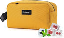 Small Cooler Bag Freezable Lunch Bag for Work School Travel,Small Lunch Bag,Insulated Snack Bag for Adults/Kids,Mini Cooler,Freezable Lunch Box Fit for Yogurt (Yellow-s) by TinyTreasures Baby Boutique
