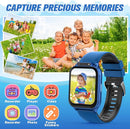 Smart Watch for Kids 1.85" with Fitness Tracker, Sleep Monitor, 22/100+ Sport Modes, DIY Dial, IP68 Waterproof, Step Counter, Heart Rate, Camera, with/Without APP, Gift for 3-12 Years Old Boys Girls by TinyTreasures Baby Boutique