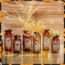 KIMOBER 144PCS Halloween Bottle Labels, Assoeted Vintage Laminated Animal Apothecary Potion Bottles Stickers for Halloween Party Supplies Photo Props by CozyNest Decor
