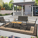 Outdoor Rug 6x9 ft Waterproof, Reversible Outdoor Plastic Straw Rug for Patios Clearance, Outdoor Area Rug Carpet RV Mat for Camping Backyard Deck Porch by GreenHaven Gardens