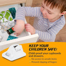UPGRADED LICYFERN Magnetic Cabinet Locks (8 Locks & 2 Keys) - Invisible Baby Proofing Child Safety Lock & Keys – Easy to Install, Home & Kitchen Cabinet Magnetic Drawer Locks by TinyTreasures Baby Boutique