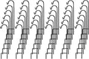 Ashman Shepherd's Hooks 35 Inch (36 Per Pack), Black, Made of Premium Metal for Hanging Solar Lights, Bird Feeders, Mason Jars, Christmas Lights, Lanterns, Garden Stakes and Wedding Décor. by GreenHaven Gardens