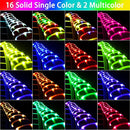 33FT Solar Rope Lights Outdoor Waterproof, 18 Colors Changing Fairy String Light USB & Solar Powered with Remote, 100 LEDs Multicolor Trampoline Light Rope Lighting for Outside Christmas Party by TinyTreasures Baby Boutique