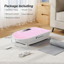 MERACH Vibration Plate Exercise Machine, Whole Body Workout Equipment for Women, Bluetooth and Silicone Pedal, Vibration Plate with Auto Mode, Vibrate Fitness Platform for Home by CozyNest Decor