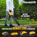 Houselife Cordless Hedge Trimmer and Leaf Blower Combo Compatible with Dewalt 20V Max Battery (Tool Only), 18'' Battery Powered Hedge Trimmers and Electric Leaf Blowers Lawn Care, Yard, Garden by GreenHaven Gardens