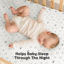 KeaBabies 2-Pack Muslin Crib Sheets for Boys, Girls - 100% Organic Cotton Fitted Baby Crib Mattress Sheet, Soft Breathable Standard Toddler Bed Cover Bedding Set, Neutral, Durable 52x28 (Nordic) by TinyTreasures Baby Boutique