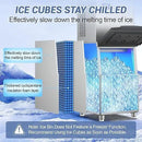 Ice Machine Commercial Ice Maker Machine, 400 Lbs/24H Industrial Ice Machine, 350 Lbs Storage Commercial Ice Machines Free Standing, Cubes Ice Makers Commercial, Restaurant, Cafe, Bar, Hotel by CozyNest Decor